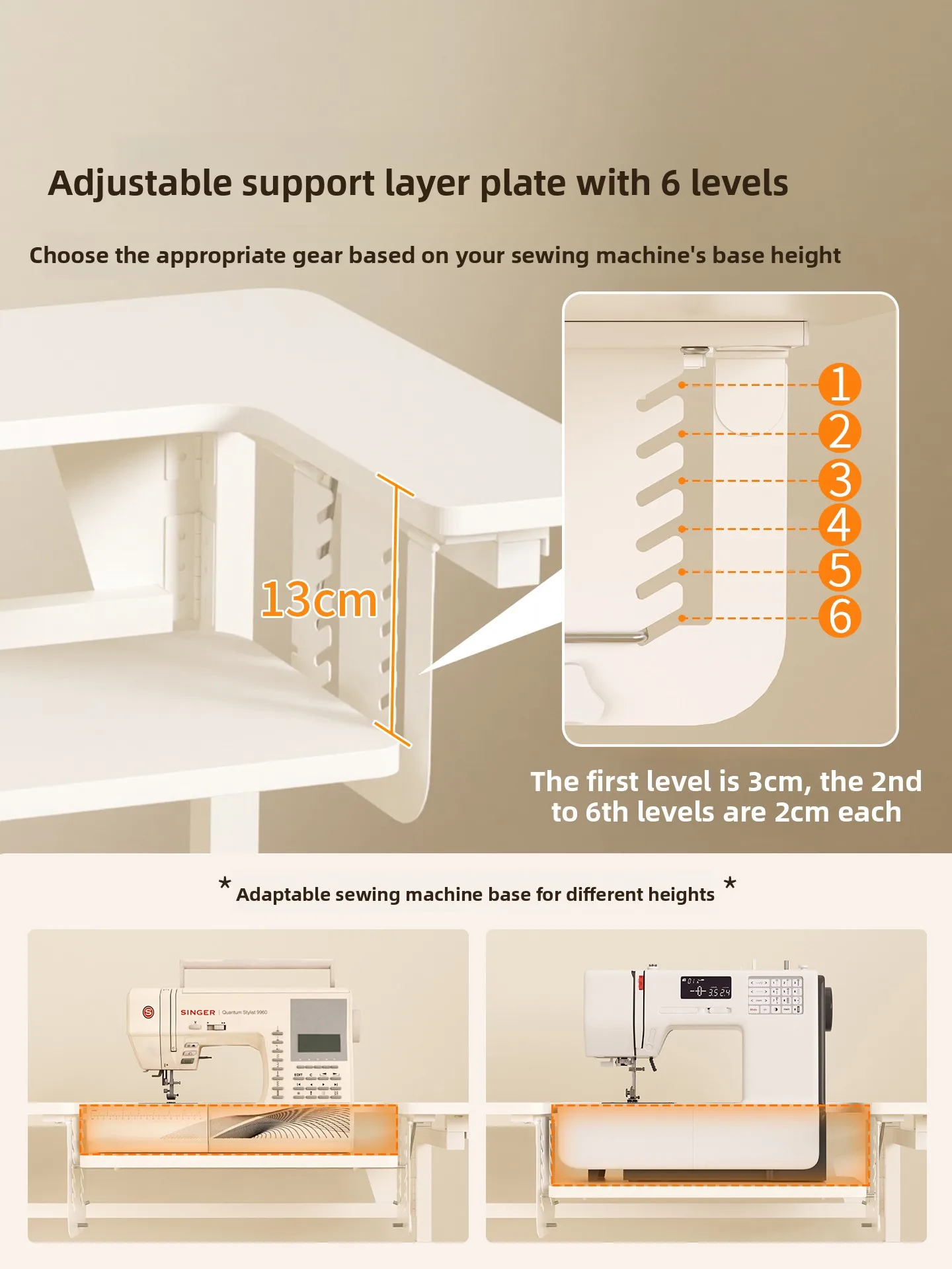Table de couture réglable pour - Sewing avis et prix